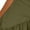 (Fashion 12)Army Green, variant on Women's Ruched Waist Tiered Maxi Dress Short Sleeve Pleated A-Line Swing Long Dress Summer Dresses for Women