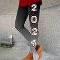 thumbnail image 1 of MKLEKYY Ropa deportiva para mujer, pantalones de yoga deportivos informales para mujer, leggings ajustados con estampado de béisbol, pantalones de entrenamiento informales, 1 of 4