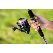 Abu Garcia Gen Ike Spinning Combo, 6'6 Medium Fishing Rod, 30 Size Reel