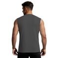thumbnail image 2 of LIaqionyy Sleeveless Shirts for Mens Solid Color Tank Tops Workout Muscle Gym Ribbed Shirt Summer Clothes, 2 of 7