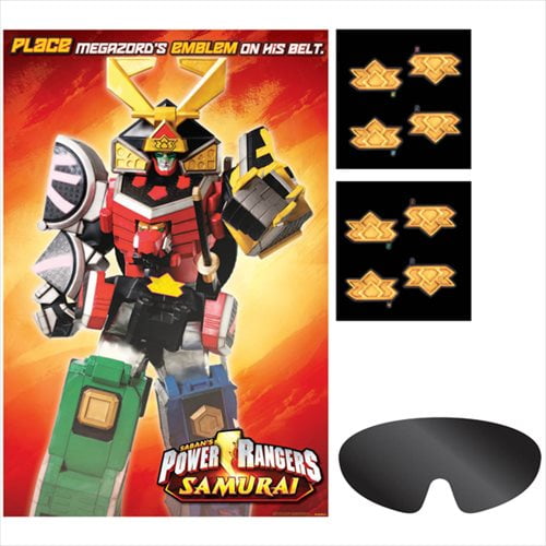 Power Rangers Samurai Party Game Poster (1ct)