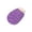 Purple, variant on Textured Exfoliating Bath Glove with Elastic Wrist Reusable Body Scrub Mitt Gentle Dead Skin Remover for Wet Dry Shower Home Spa Skin Care