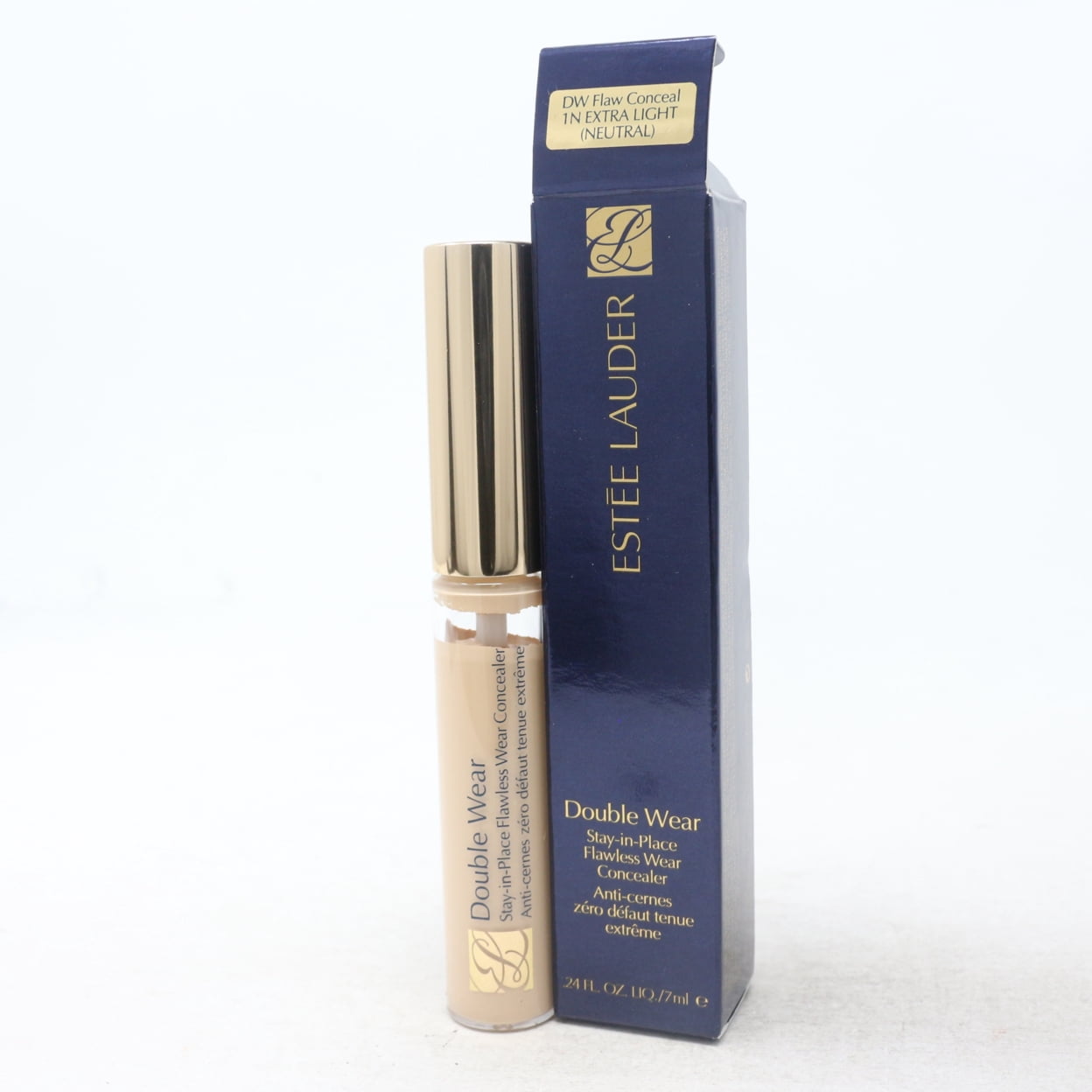 Estee Lauder Double Wear Radiant Concealer 4W Medium Deep .24 oz (4W Medium Deep)