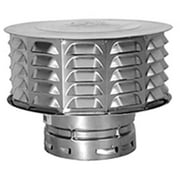 American Metal 4ECW Venetian Cap - 2 Wall 4 In.