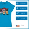 thumbnail image 6 of Dazzling Girl T-Shirt Blessed and Lucky Cowgirl Cute South Vintage Retro American Heritage Tradition Women's Tee, 6 of 7