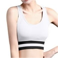 thumbnail image 2 of DPTALR Soutien-Gorge de Sport Yoga Course Culturisme avec Coussin de Poitrine pour Femmes, 2 of 8