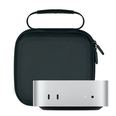 Travel Case for Mac Mini , Shockproof Hard Shell Carrying Case for 2024 Mac Mini Desktop Computer with M4 Pro chip/M4 chip