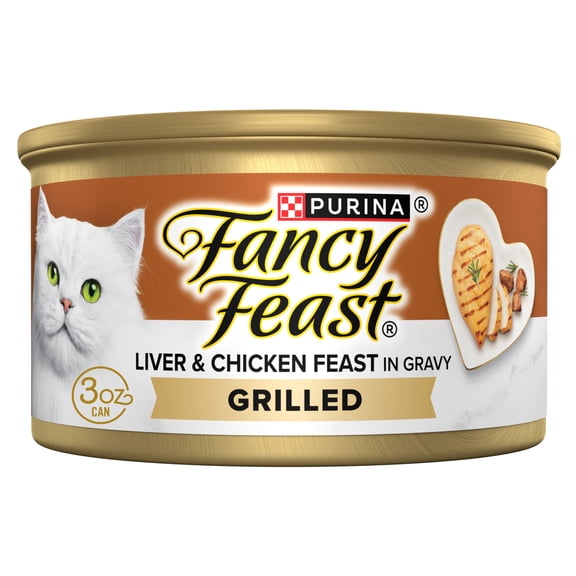 Fancy Feast Grilled, 3 oz. Can [multiple flavors & sizes]