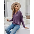 thumbnail image 6 of Zeagoo Hoodies for Women Fall Clothes 2025 Trendy Lightweight Long Sleeve Hooded Tops, 6 of 6