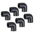 thumbnail image 1 of Conector adaptador en ángulo de 90 grados Uxcell de 6 piezas, accesorio de tubería de socket de 3/4" para línea de agua, gris, 1 of 6