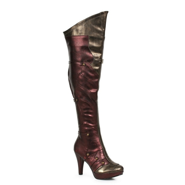 womens thigh high boots size 10