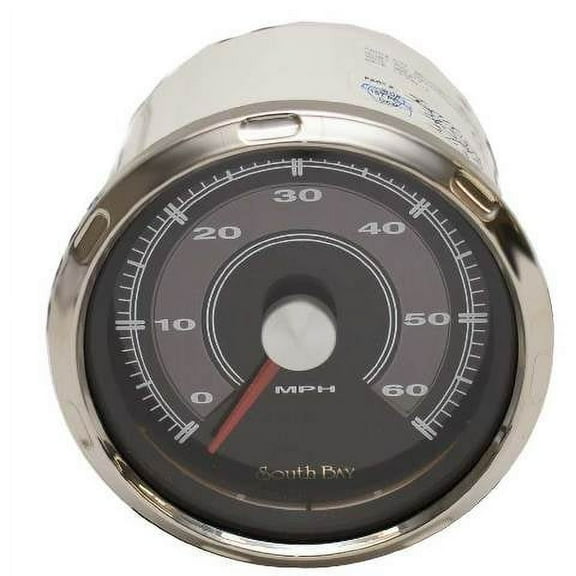 Faria Boat Electronic Speedometer Gauge SEC008A | South Bay Black