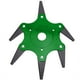 thumbnail image 2 of Accesorio para cortacésped, cabezal cortador de hierba para exteriores de 6 hojas, desmalezado de césped (verde), 2 of 8