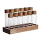 thumbnail image 5 of Tubos para almacenar granos de café Frascos para almacenar granos de café con estante y tapas herméticas tubo normal, 5 of 9