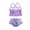 Purple, variant on Godderr Toddler Girls Two Pieces Swimsuit Outfit, beach Swimwear Bikini Ruffle Bathing Set Kids Swimwear for Kids Girls 3-9Y