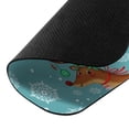 thumbnail image 3 of WIRESTER 13.77x10.23 in Rectangle Mouse Pad with Non-Slip Rubber Base for Computers, Laptop, Office & Home - Snowflake Reindeer Merry Xmas Blue, 3 of 5