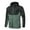 Green, variant on Men's Windbreaker Jacket Zip Front Windbreaker Jacket Spring And Fall Windproof Hooded Thin Jacket Green XL