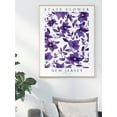 thumbnail image 2 of Violet, New Jersey State Flower, Poster Print, Wall Décor, 2 of 5