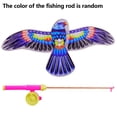 thumbnail image 1 of Daily Mix Store Dynamic Fishing Rod Plastic Kite Cartoon Butterfly Small Kite Handheld Simulation Parrot Eagle Flying Swallow Outdoor Easy Toys, 1 of 8