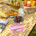 thumbnail image 5 of XYAIYT Microwave Safe Lunch Box with Cutlery Set Leakproof Multi Compartment Design for Easy Meal Prep Portable and Long Lasting Food Storage Container for Work School and Picnic, 5 of 6