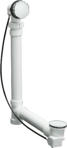Oil Rubbed Bronze Kohler K-7213-2BZ Clearflo Cable Bath Drain with PVC Tubing