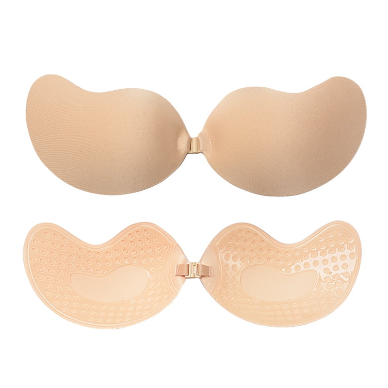 Silicone Push Up Invisible Bra Reusable Adhesive Nipple Cover Bust Lifter Tape CHICME Strapless Bra 