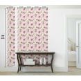 thumbnail image 5 of Ambesonne Floral Peel & Stick Wallpaper for Home, Pinkish Peony Rose Flowery, 13"x100", Blush Apple Green Ivory, 5 of 5