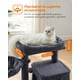thumbnail image 2 of Feandrea Árbol de Gatos, Torre para Gatos Grandes, Rascador para Gatos, con Plataforma, Gris Ahumado, 2 of 5