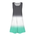 thumbnail image 6 of Grblisyd Girls Dresses Size 10-12 Sleeveless Casual U Neck Gradient Sundress with Pockets for Girl, 6 of 6