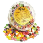 Office Snax Jelly Beans, Assorted Flavors, 2 lb Resealable Plastic Tub