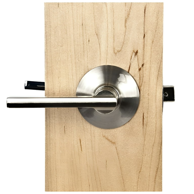 Schlage Latitude Matte Black Entry Lever Grade 1 1-3/4 in. Schlage Latitude Matte Black Entry Lever Grade 1 1-3/4 in.