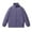 Purple, variant on Chiccall Men's Full Zip Fleece Jacket Casual Stand Collar Long Sleeve Warm Jacket Plus Size Fall Winter Solid Outdoor Sweater Coats with Pocket