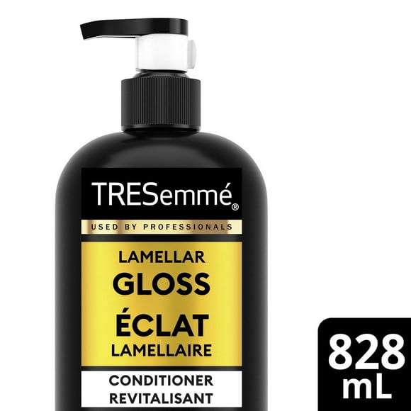 Revitalisant pour une Brillance Éclatante et une Finition Lisse, TRESemmé Lamellar Gloss 828mL