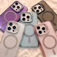 thumbnail image 3 of Suitable For iPhone 16 Promax Transparent Glitter Phone Case, 3 of 3