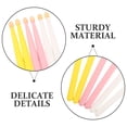 thumbnail image 6 of DEEPCRAFF 3Pairs Vibrant Colored Wood Drumsticks Maple Material for Professional Music Performance, 6 of 6