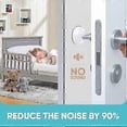 thumbnail image 5 of 6 Pieces of Clear Rubber Knob, Round Wall Shield Cushion. Guard Door Bumper Wall Protector Silencer. Self Adhesive, 5 of 5