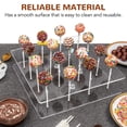 thumbnail image 4 of Cake Pop Stand, 20 Hole Anti Tipping Double Layers Cake Pop Display Rack  for Wedding, 4 of 7