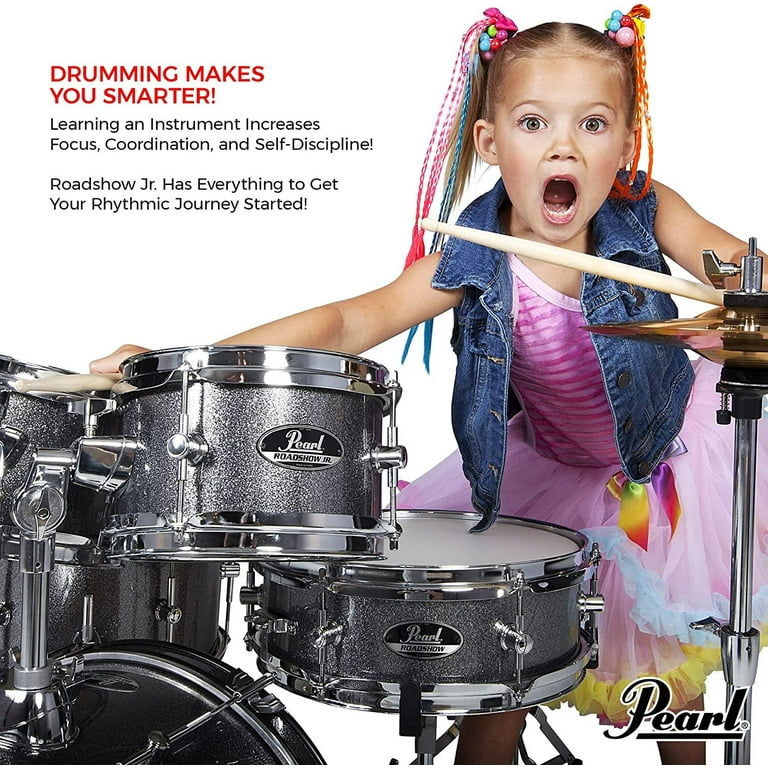 Pearl Roadshow Junior 5-Piece Drumset w/ 16
