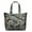 Aesthetic, variant on Hawaiian Floral Travel Tote Colorful Exotic Palm Leaf Weekender Bag with Tropical Plant Print, Leafy Jungle Botanical Duffel, Carry-On for Summer Trips
