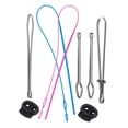 thumbnail image 6 of LEORX 8Pcs Drawstring Threading Tool Metal Cord Threading Tool for Sewing Projects, 6 of 8