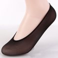thumbnail image 2 of Cheers Soyeux Respirant Silicone Anti-Slip Low Cut Invisible Été Femmes Secret Chaussettes, 2 of 6