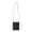 Matte Black, variant on Prism Matte Finish Shoulder Bag Soft Sheen Triangular Construction Shape-Retaining Crossbody Bag