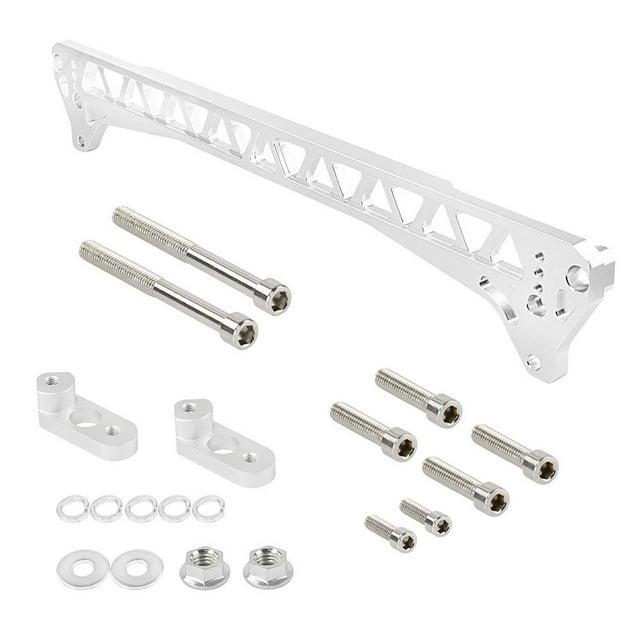 PTNHZ Rear Aluminum Subframe Brace Tie Subframe Subillet compatible for 92-95 Honda Civic