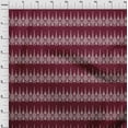 thumbnail image 4 of oneOone Polyester Lycra Maroon Fabric Block Fabric For Sewing Printed Craft Fabric By The Yard 56 Inch Wide, 4 of 5