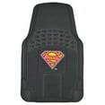 thumbnail image 3 of DC Comics - Superman Car Floor Mats 3pc Set - Logo on Heavy Duty Rubber, Fits Most Cars Trucks Van SUVs, 3 of 7