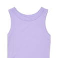 thumbnail image 3 of Wonder Nation Girls Kid Tough Tank Tops, 3-Pack, Sizes 4-18 and Plus, 3 of 4