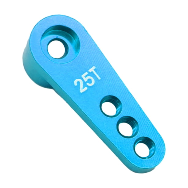 Bocina de Brazo servo Cateissary 25T para Axial SCX10 D90 TRX4 TF2 CC01 Capra RC Aleación de aluminio Azul