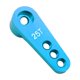 thumbnail image 1 of Bocina de Brazo servo Cateissary 25T para Axial SCX10 D90 TRX4 TF2 CC01 Capra RC Aleación de aluminio Azul, 1 of 6