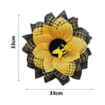 thumbnail image 3 of TIMIFIS Stickers Sunflower Bee Wall Sticker PVC Self-adhesive Wall Sticker Can Be Removed Halloween DecorationsFall, 3 of 3
