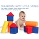 thumbnail image 2 of Bloques de construcción de espuma UHAPPYEE para niños pequeños, 12 unidades y 4 formas, 2 of 7